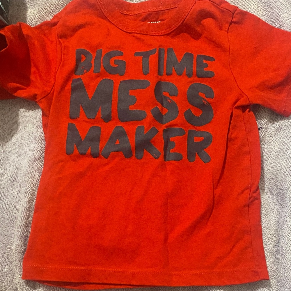 The Children's Place Red Graphic Tee